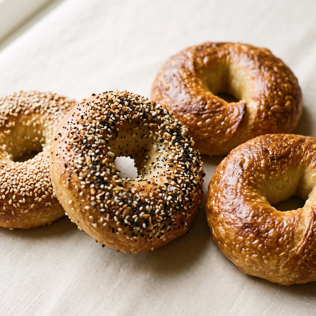 Sourdough bagels